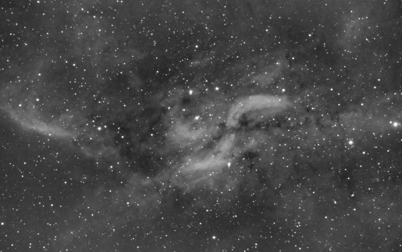 Propeller Nebula in Ha