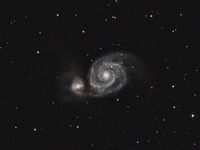 Crop of M51