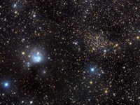 NGC7129 and NGC7142